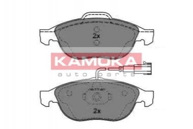 Гальмівні колодки, дискове гальмо (набір) KAMOKA JQ1012268 (фото 1)