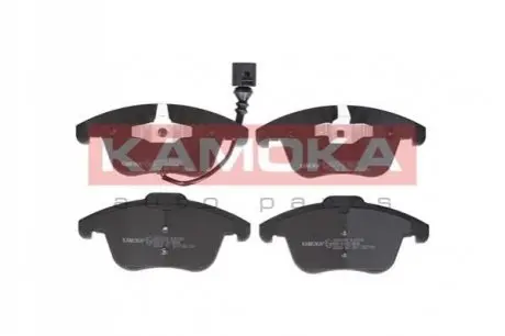 Колодки гальмівні (передні) Audi Q3 11-18/Tiguan 07-/Sharan 10- (Ate) (+датчик) KAMOKA JQ101226 Купити в Україні