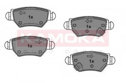 Гальмiвнi колодки дисковi OPEL ASTRA II 98-05/ZAFIRA 99-05 KAMOKA JQ1012588 (фото 1)