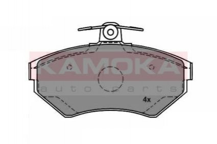 Тормозные колодки, дисковый тормоз.) KAMOKA JQ1012624 (фото 1)