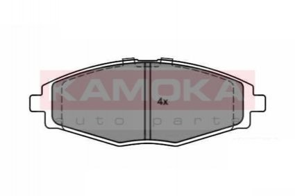 Гальмівні колодки, дискове гальмо (набір) KAMOKA JQ1012674 (фото 1)