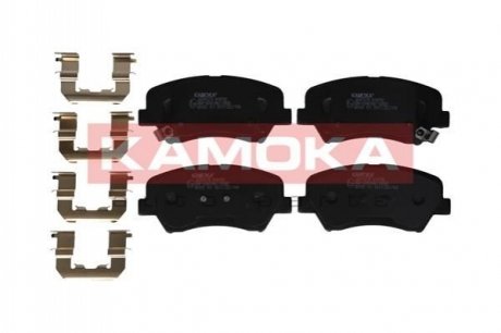 Тормозные колодки дисковые HYUNDAI ELANTRA 11-/VELOSTAR 11- KAMOKA JQ101270 (фото 1)