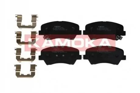 Колодки гальмівні (передні) Hyundai Elantra 10-/ i30 11-/ Kia Ceed 12 KAMOKA JQ101270 Купити в Україні
