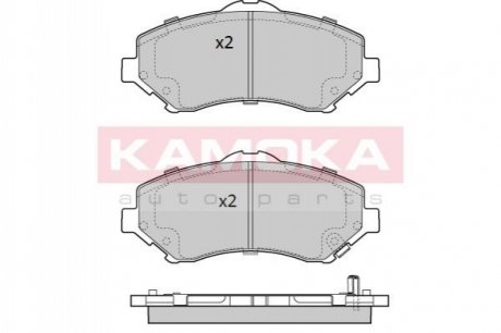 Комплект передних тормозных колодок - (K68029263AA) KAMOKA JQ101274