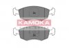 Гальмівні колодки, дискове гальмо (набір) - KAMOKA JQ1012752 (71770964, 77363496, 77362205)