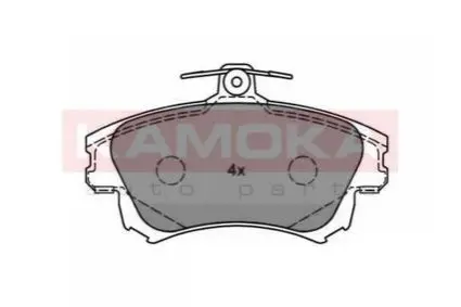 Тормозные колодки, дисковый тормоз.) KAMOKA JQ1012768 Купить в Украине