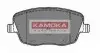 Фото Колодки гальмівні (передні) Seat Cordoba/Ibiza IV/VW Polo/Skoda Fabia 99-15/Roomster 06-15 KAMOKA (JQ1012838) зображення 1