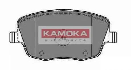 Колодки гальмівні (передні) Seat Cordoba/Ibiza IV/VW Polo/Skoda Fabia 99-15/Roomster 06-15 KAMOKA JQ1012838 Купити в Україні