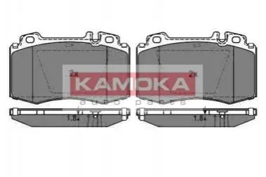 Колодки гальмівні (передні) MB C-class (W203) 02-08/M-class (W163) 98-05/S-class (W220/W221) 98-13 KAMOKA JQ1012852 Купити в Україні