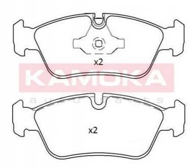 Тормозные колодки дисковые BMW 1(E81/E87) 03-12/3 (E90) 05-11 KAMOKA JQ101291 (фото 1)