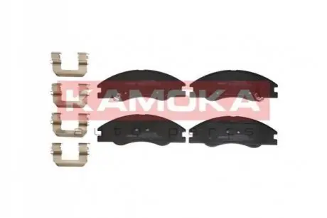Колодки гальмівні (передні) Kia Cerato 04-09 (Mando) KAMOKA JQ101303 Купити в Україні