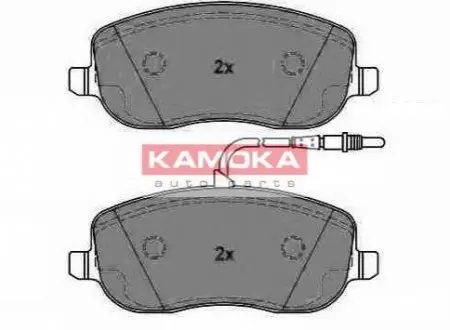 Колодки гальмівні (передні) Citroen C8 02-/Jumpy/Fiat Scudo/Peugeot Expert 95-06/807 02- (+датчики) KAMOKA JQ1013112 Купити в Україні