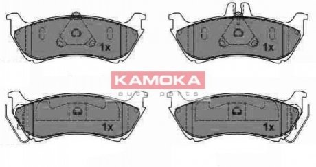 Тормозные колодки, дисковый тормоз.) KAMOKA JQ1013216 (фото 1)