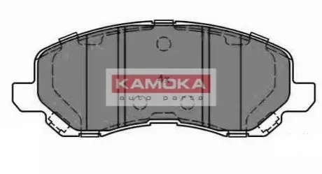 Колодки гальмівні (передні) Citroen C4/Peugeot 4008 12-/Mitsubishi Lancer/Outlander 03-/Jeep/Dodge KAMOKA JQ1013242 Купити в Україні