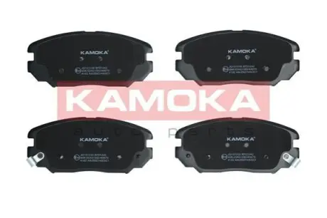 Колодки гальмівні (передні) Hyundai Tucson 04-/Sonata 05-10/Grandeur 05-/Kia Opirus 06 KAMOKA JQ101330 Купити в Україні