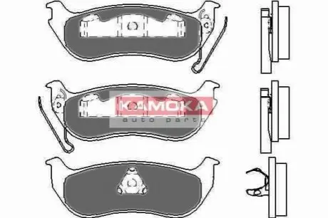 Тормозные колодки, дисковый тормоз.) KAMOKA JQ1013320 Купить в Украине