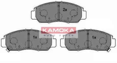 Колодки гальмівні (передні) Honda Accord/Civic 00- (Sumitomo) KAMOKA JQ1013338 Купити в Україні