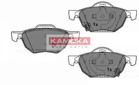 Колодки гальмівні (передні) Honda Accord VII 2.0/2.2 i-CTDi/2.4 03-08 (ATE) KAMOKA JQ1013408 Купити в Україні