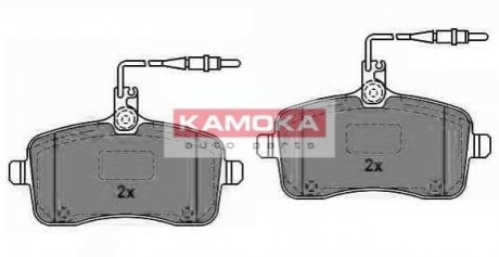 Тормозные колодки, дисковый тормоз.) KAMOKA JQ1013450 (фото 1)