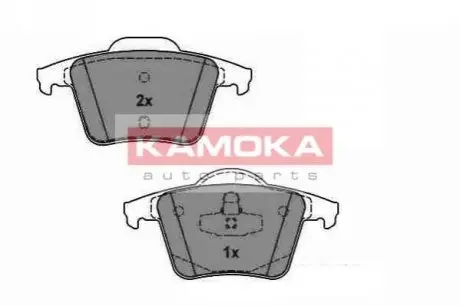 Колодки гальмівні (задні) Volvo XC90 02-15 (Teves) KAMOKA JQ1013564 Купити в Україні