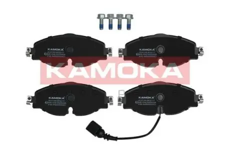 Колодки гальмівні (передні) Audi A3/Q2/Q3/Seat/Skoda Octavia/Kodiaq/VW Golf/Passat B8 12-(+датчик) KAMOKA JQ101359 Купити в Україні