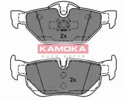 Колодки гальмівні (задні) BMW 1 (E81-82/E87-88)/3 (E90-93) 04-13/X1 (E84) 09-15 KAMOKA JQ1013614 Купити в Україні