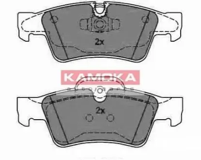 Колодки гальмівні (задні) MB M-class (W164) 06 KAMOKA JQ1013662 Купити в Україні