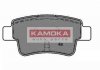 Гальмівні колодки, дискове гальмо (набір) KAMOKA JQ1013716 (фото 1)