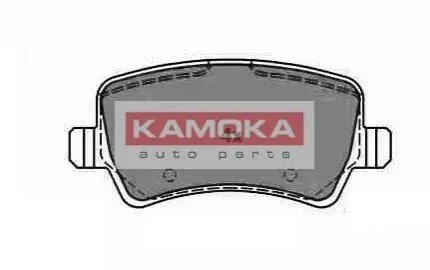 Колодки гальмівні (задні) Ford Galaxy/S-Max 06-15/Volvo S60/S80/V60/V70/XC60/XC70 08-/Land Rover 11 KAMOKA JQ1013836 Купити в Україні