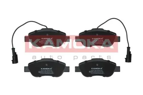Колодки гальмівні (передні) Fiat Panda 03-/500/500C 07-/Ford Ka II 08-16 (+датчик) KAMOKA JQ101383 Купити в Україні