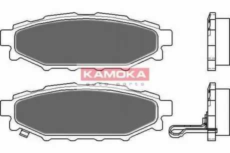 Колодки гальмівні (задні) Subaru Forester/Impreza 08-/Legacy 03-14/Outback 03-/Toyota GT 12 KAMOKA JQ1013894 Купити в Україні