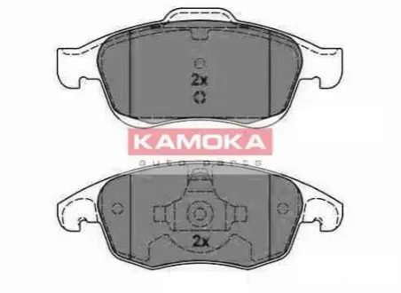 Колодки гальмівні (передні) Citroen Berlingo/Peugeot Partner 08 KAMOKA JQ1013942 Купити в Україні