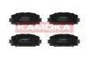 Комплект передних тормозных колодок KAMOKA (JQ101406) изображение 1