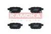 Комплект тормозных колодок, дисковый тормоз KAMOKA (JQ101428) изображение 1