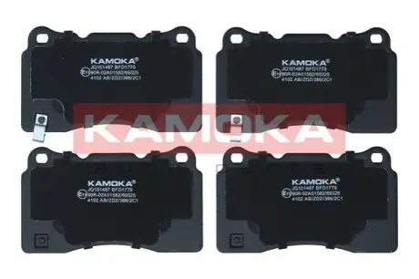 Колодки гальмівні (передні) Cadillac Ats/Cts/Opel Astra/Tesla Model S/X 03 KAMOKA JQ101487 Купити в Україні