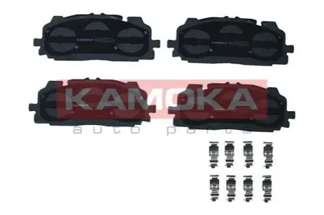 Колодки гальмівні (передні) Audi A4/A5/Q5/Q7 15-/ A5 Sportback 07-17/ A6/A7/A8/Q3/Q8/VW Touareg 17 KAMOKA JQ101488 Купити в Україні