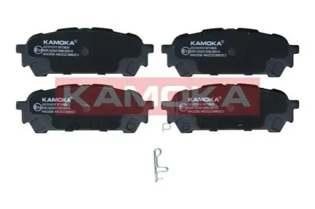 Колодки гальмівні (задні) Subaru Impreza 99-/Forester 02-12/Saab 9-2X 04-06 KAMOKA JQ101510