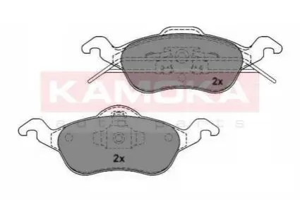 Тормозные колодки, дисковый тормоз.) KAMOKA JQ101636 Купить в Украине
