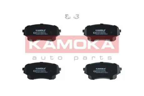 Колодки гальмівні (передні) Suzuki Grand Vitara 01-05/XL-7 01-06 KAMOKA JQ1018154 Купити в Україні