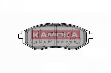 Тормозные колодки дисковые CHEVROLET AVEO 06-/DAEWOO KALOS 02- KAMOKA JQ1018366 (фото 1)
