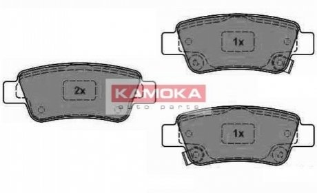 Тормозные колодки дисковые HONDA CRV II/III 02- KAMOKA JQ1018466
