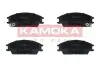 Фото Колодки гальмівні (передні) Hyundai Accent I/II 89-06/Getz 02-11 (Akebono) KAMOKA (JQ101870) зображення 1