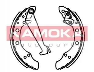 Колодки гальмівні (задні) VW Golf IV 1.4 16V 97-05 (барабанні) (200x40) KAMOKA JQ202007 Купити в Україні