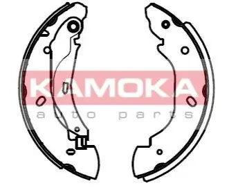 Колодки гальмівні (задні) Ford Transit 00- FWD (барабанні) (254x52) KAMOKA JQ202033 Купити в Україні