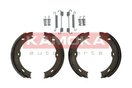 Колодки ручника MB Sprinter/VW Crafter 06- (180x25) (з пружинками) KAMOKA JQ212039 Купити в Україні
