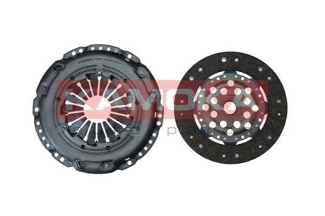 Комплект сцепления Toyota Corolla 2.0 D-4D 02-07 (d=230mm) (+выжимной)) KAMOKA KC206