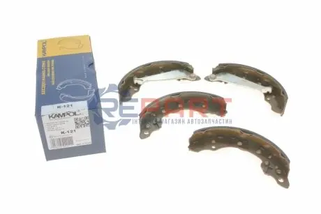 Колодки гальмівні (задні) Audi 80-89/VW Passat/Chery Amulet/Geely (без ABS) (барабанні) (200х40) KAMPOL K121 Купити в Україні