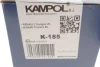 Комплект тормозных колодок KAMPOL (K185) изображение 4