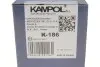 Комплект тормозных колодок KAMPOL (K186) изображение 4