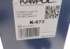 Комплект тормозных колодок - K-672 (9949490, 77362286, 4241L2) KAMPOL K672 (фото 5)